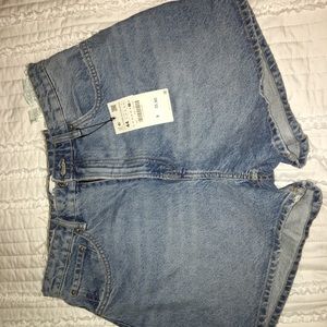 Jean shorts from Zara